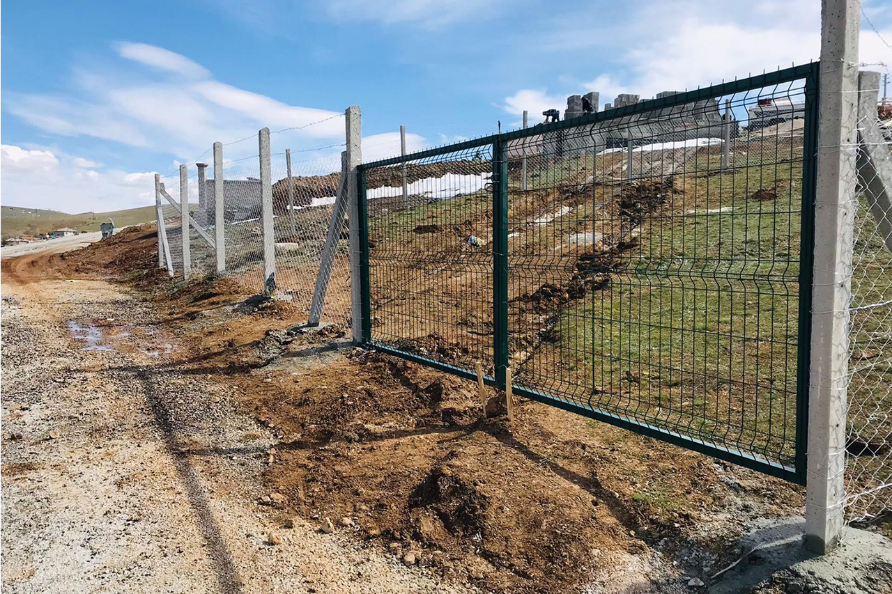 Panel Çit Kanatlı Kapı