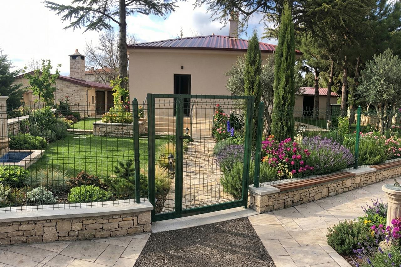 Panel Çit Yaya Kapısı